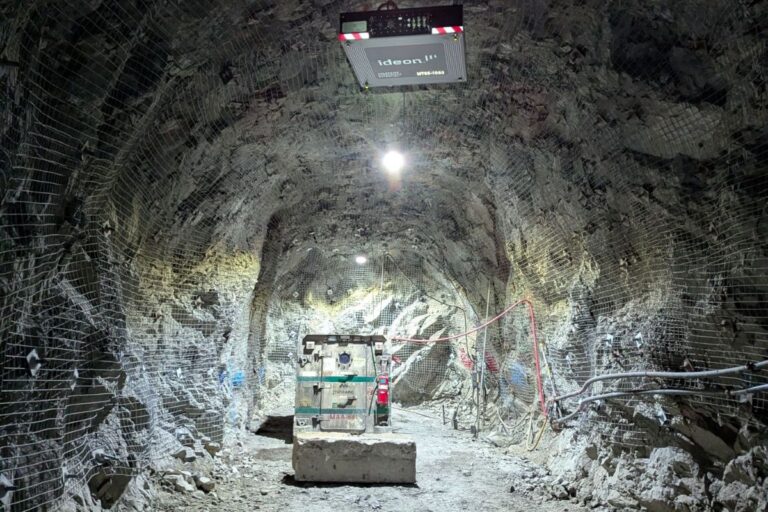 Ideon panel muon detector installed at Pumpkin Hollow Mine (Kinterra Capital)